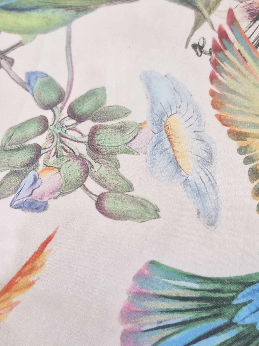 Michel Design Works Bird Song Hunting Creek 60" Table Runner Vibrant Cotton - Picture 12 of 12